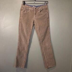 HornyToad Women's Corduroy Skinny Jeans, Size 4, Taupe Gray